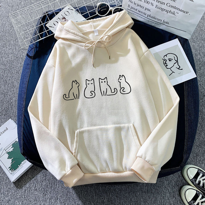 Stilla | Bekvem Hoodie med Hætte