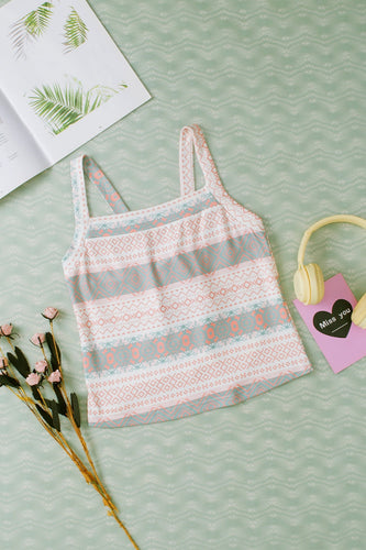 Stilla | Geometrisk firkantet hals Cami