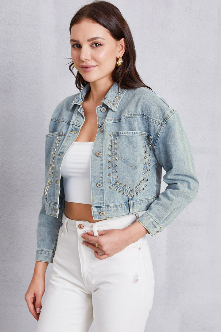 Stilla | Dropped Shoulder Denim Jakke