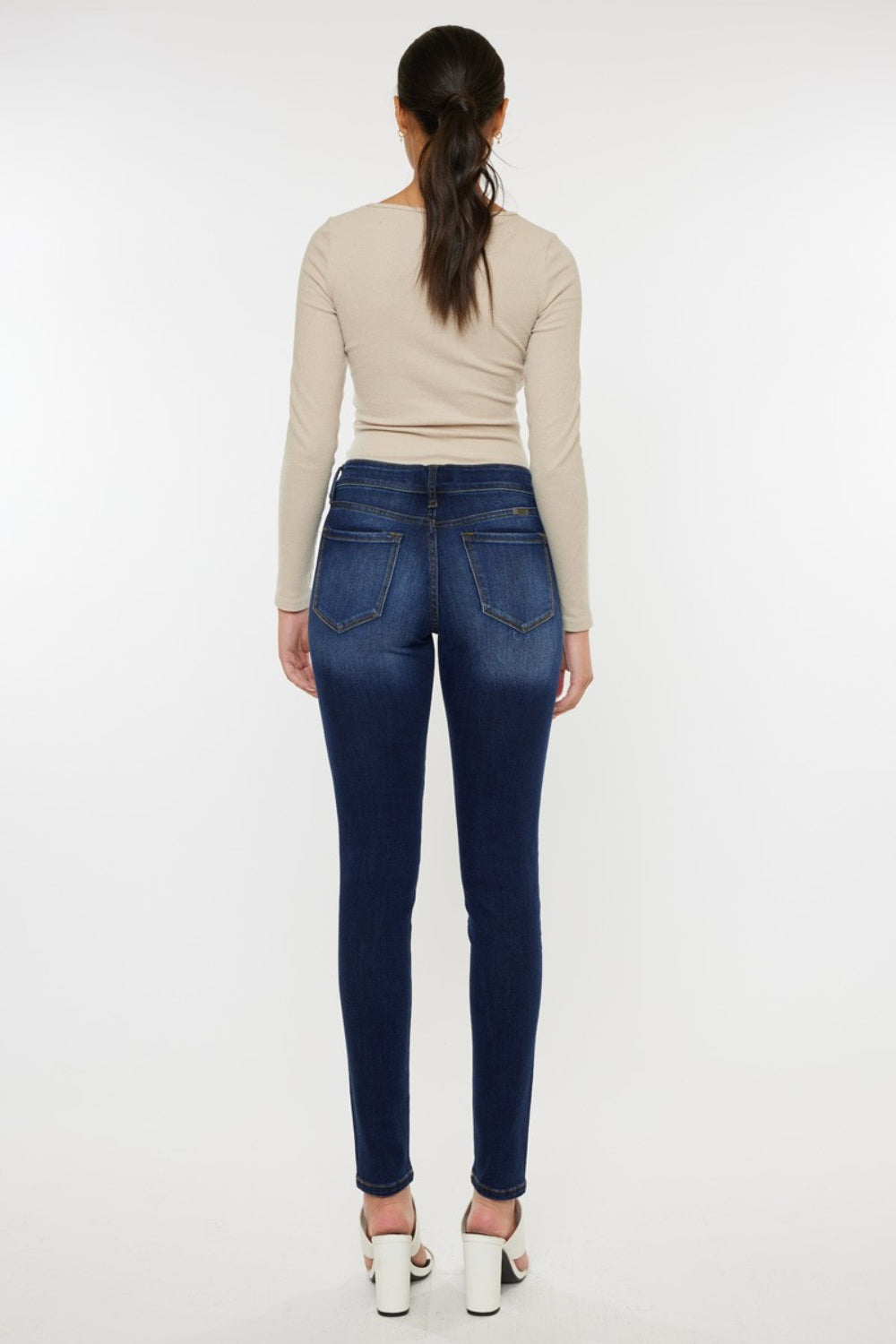 Stilla | Medium Høj Gradient Skinny Jeans