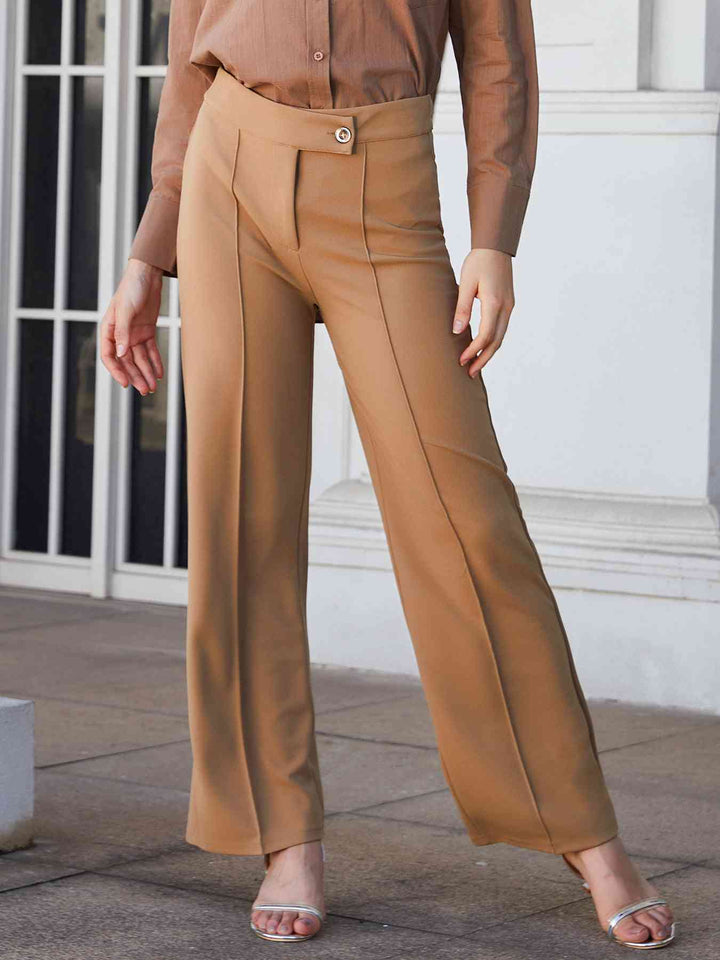 Stilla | Tag Center Seam Straight Leg Bukser