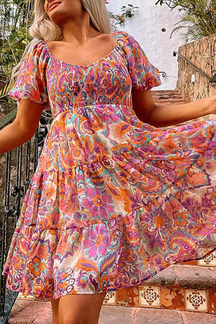 Stilla | Smocked Lagdelt Kjole