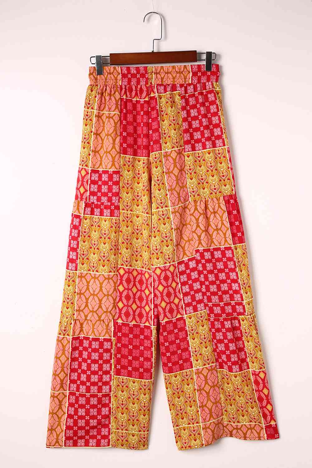 Stilla | Patchwork Snøre Bred Ben Bukser