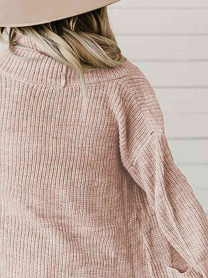 Stilla | Lav Åben Front Cardigan Med Lommer