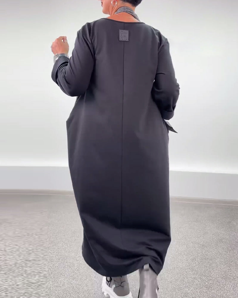 Stilla | Lässig Mode Løs Halterneck