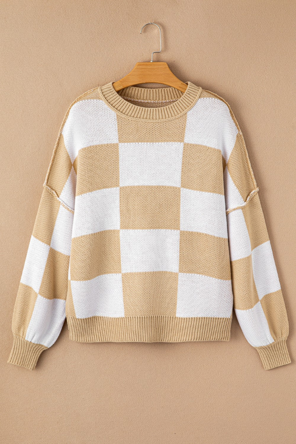 Stilla | Exposed seam droppet skulder sweater