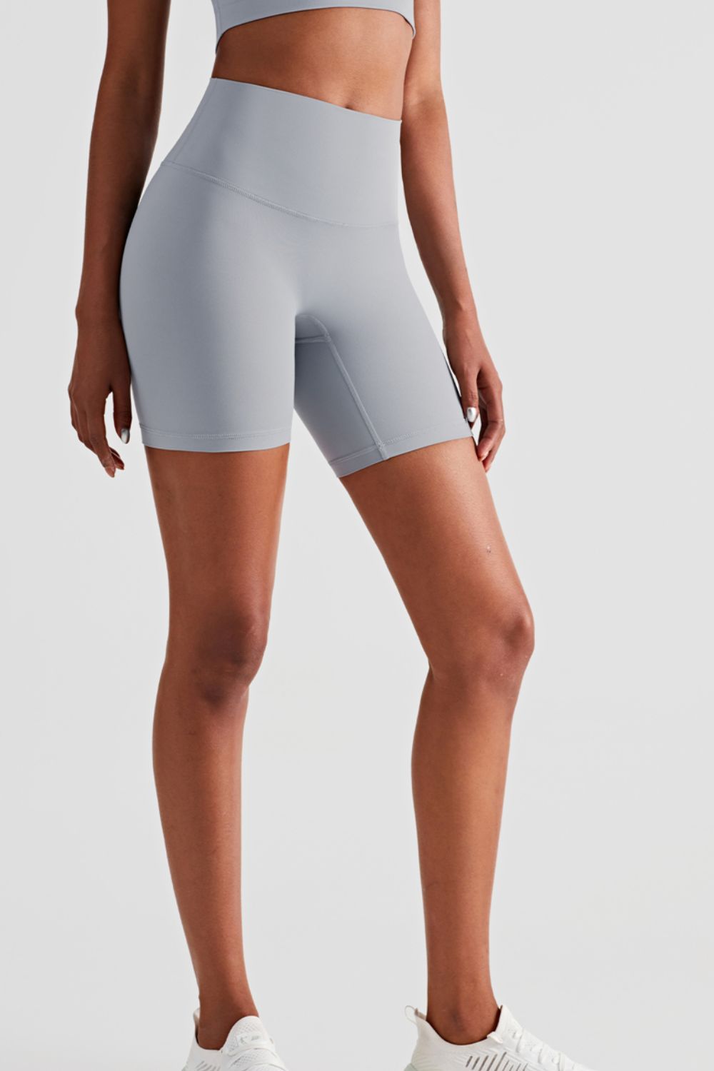 Stilla | Rise Elastisk Talje Biker Shorts