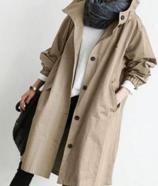 Stilla | Trenchcoat med Vindjakke