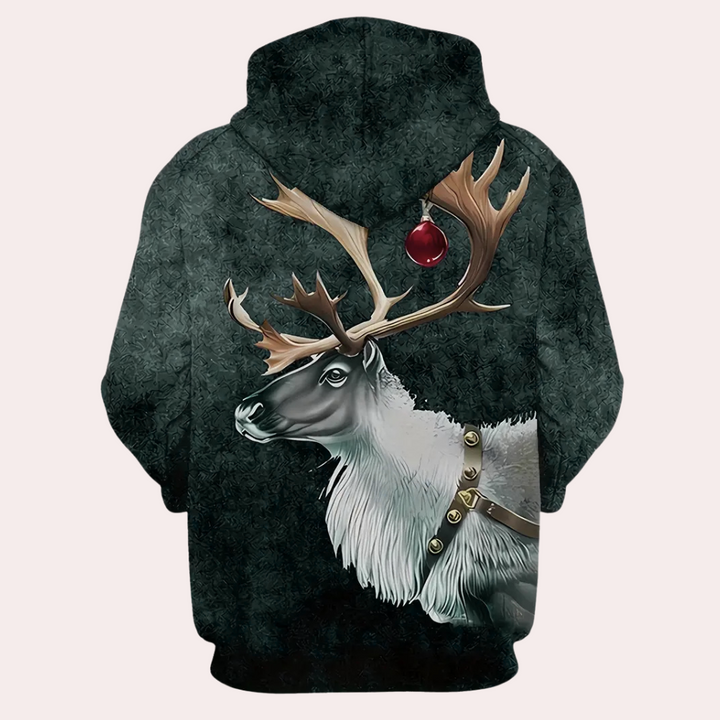 Stilla | Stilfuld Jule Hoodie til Herrer