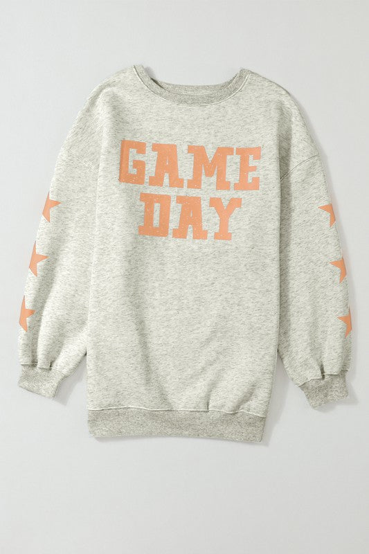 Stilla | Sort Sweatjakke Med Game Day Grafikker