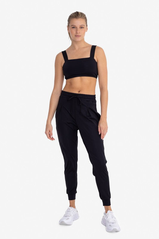 Stilla | Plisseret Front Joggers