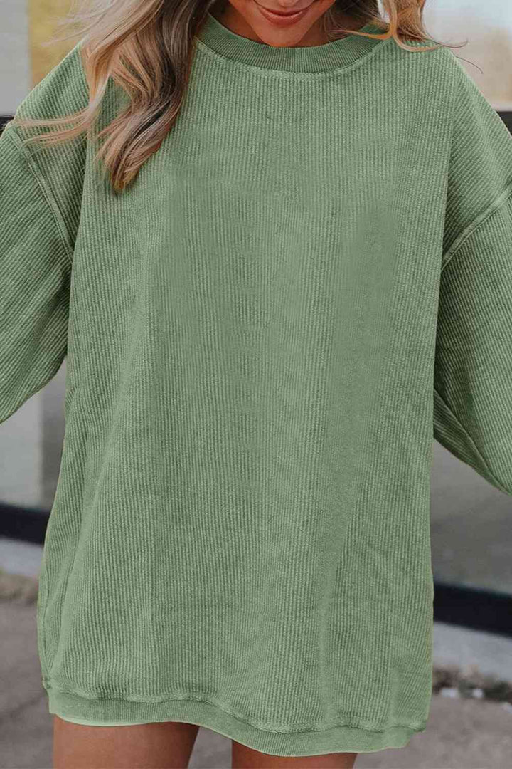 Stilla | Rund Hals Drop Shoulder Sweatshirt
