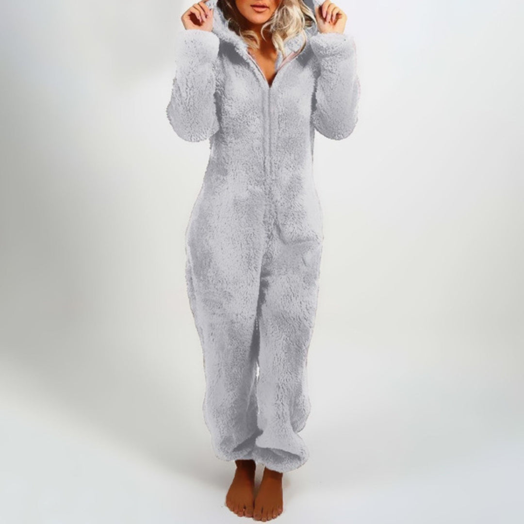 Stilla | Blød Teddy Fleece Heldragt Polyester Komfort og Varmth