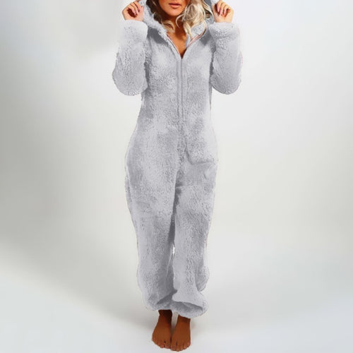 Stilla | Blød Teddy Fleece Heldragt Polyester Komfort og Varmth