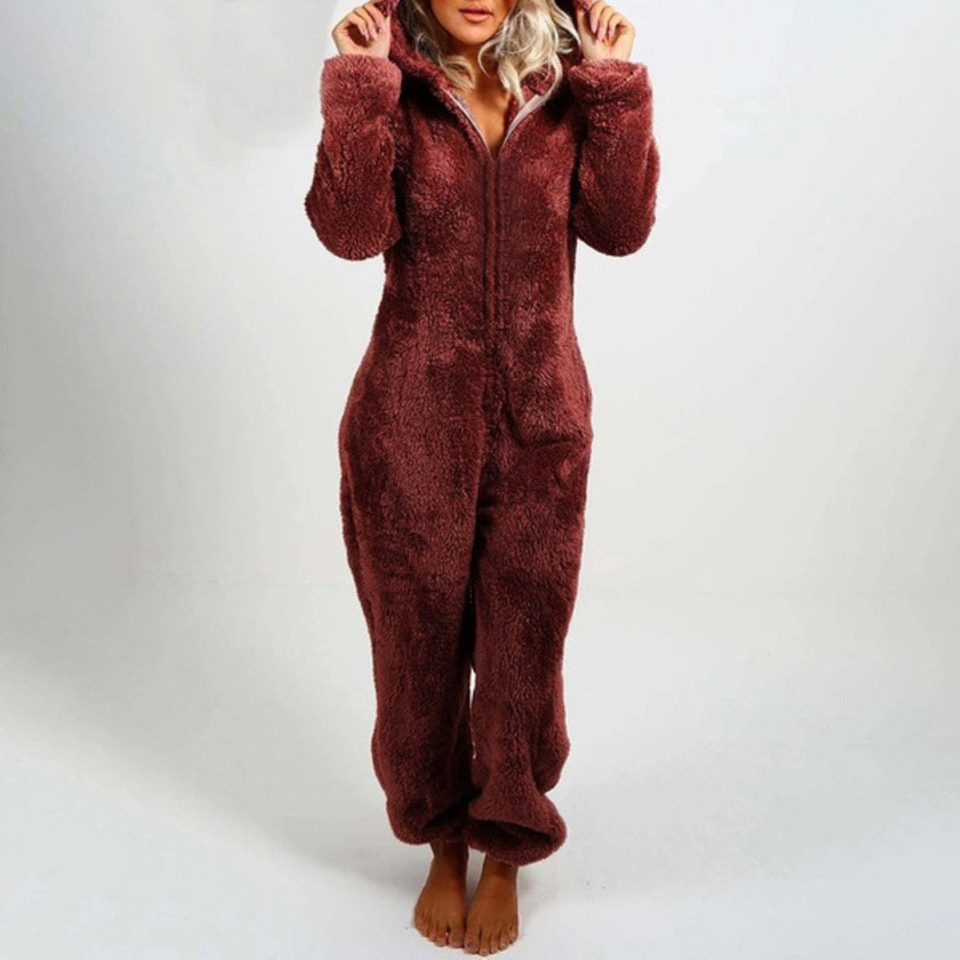 Stilla | Blød Teddy Fleece Heldragt Polyester Komfort og Varmth