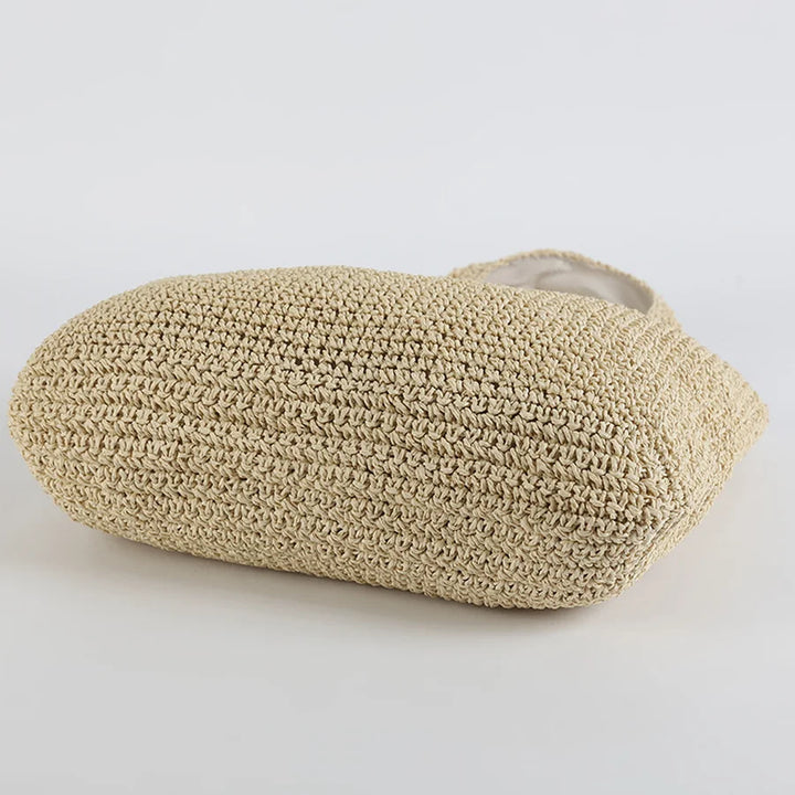 Skovae | Strohtaske Flettet Taske Let & Holdbar Lækker Sommertaske