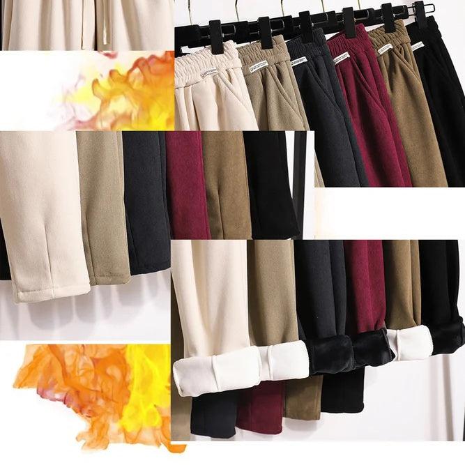 Stilla | Løse Straight Wide Leg Casual Bukser