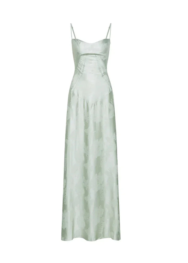 Stilla | Flydende Satin Kjole Satin Glansfuld & Yndefuld