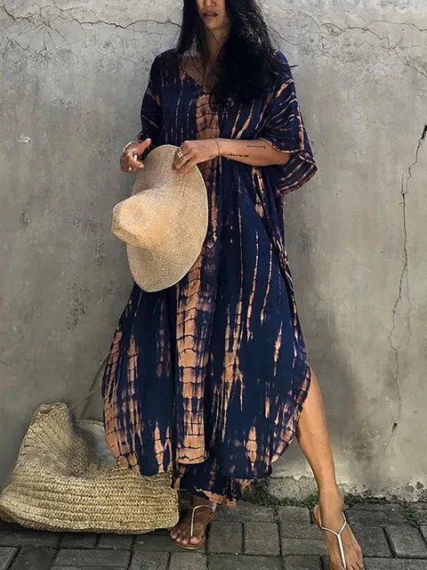Skovae | Sommer Kaftan Maxi Kjole