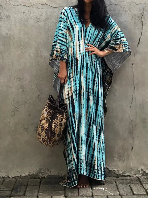 Skovae | Sommer Kaftan Maxi Kjole