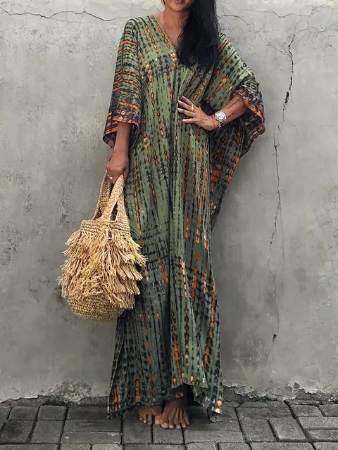 Skovae | Sommer Kaftan Maxi Kjole