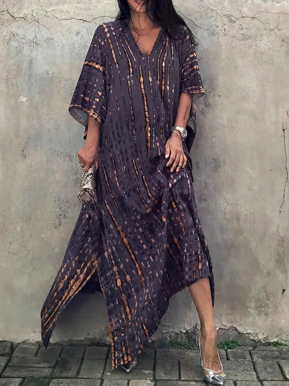Skovae | Sommer Kaftan Maxi Kjole