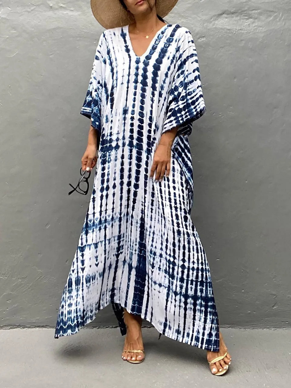 Skovae | Sommer Kaftan Maxi Kjole