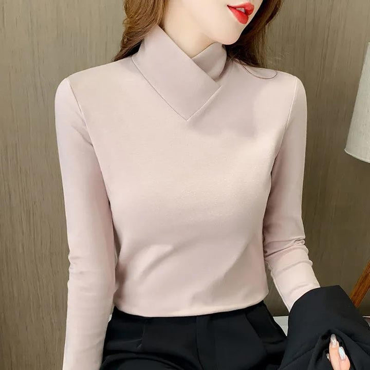 Stilla | Elegant Pullover Med Ståkrave