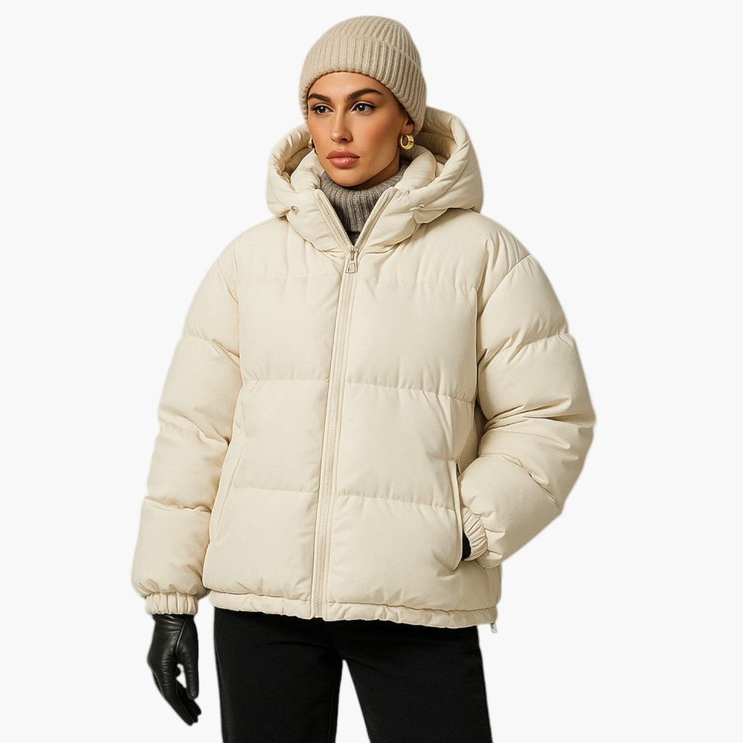 Stilla | Puffer Parka - Vinterjakke med Hætte, Dunfyld, Vandtæt, Urban Udendørs