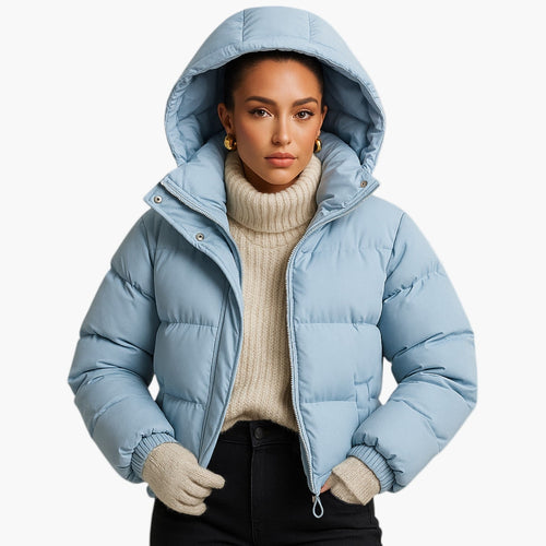 Stilla | Puffer Parka - Vinterjakke med Hætte, Dunfyld, Vandtæt, Urban Udendørs