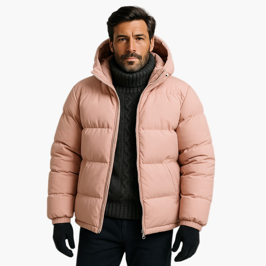 Stilla | Puffer Parka - Vinterjakke med Hætte, Dunfyld, Vandtæt, Urban Udendørs