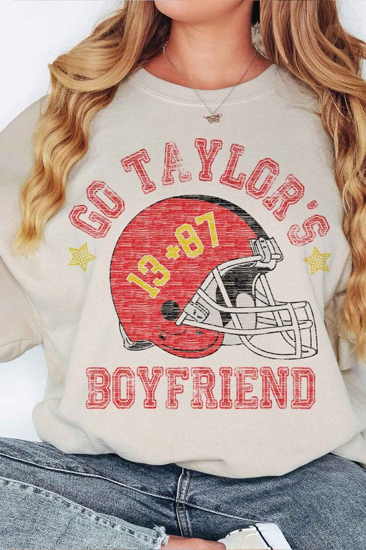 Stilla | Taylors Boyfriend Fodbold Oversized Sweatshirt