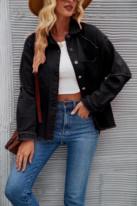 Stilla | Hem Krave Denim Jakke