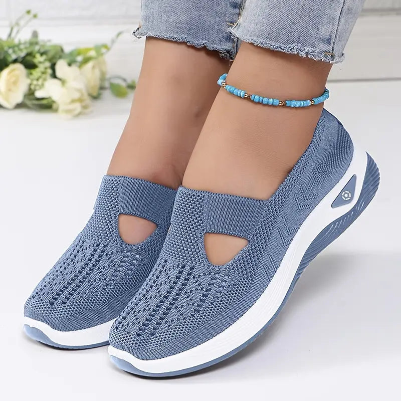 Skovae | Åndbare ortopædiske slip-on sneakers til damer
