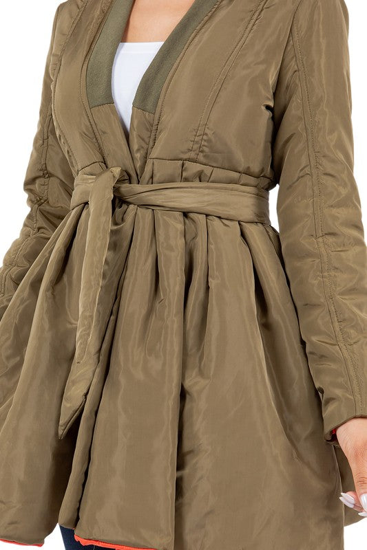 Stilla | Fashion Puffer Jakke Kjole Ydertøj