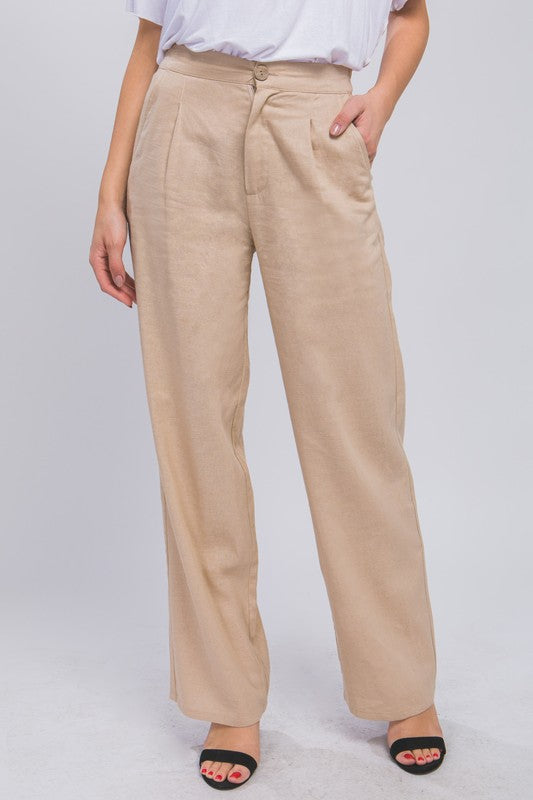Stilla | Front Creased Pants