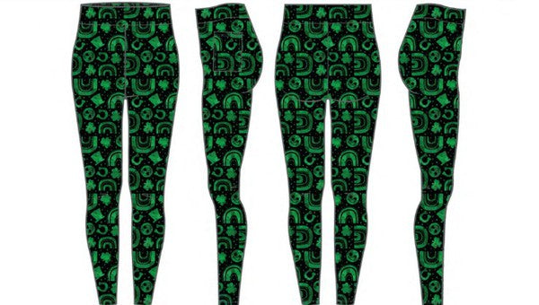 Stilla | Patricks Day Lucky Charm Leggings