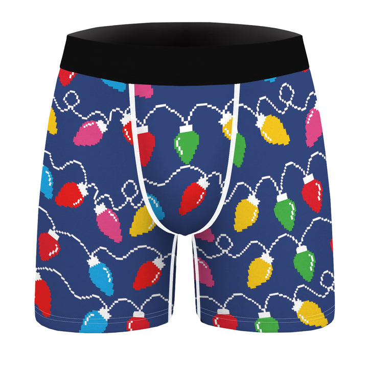 Herren Boxershorts med farverigt lygte design Stilla