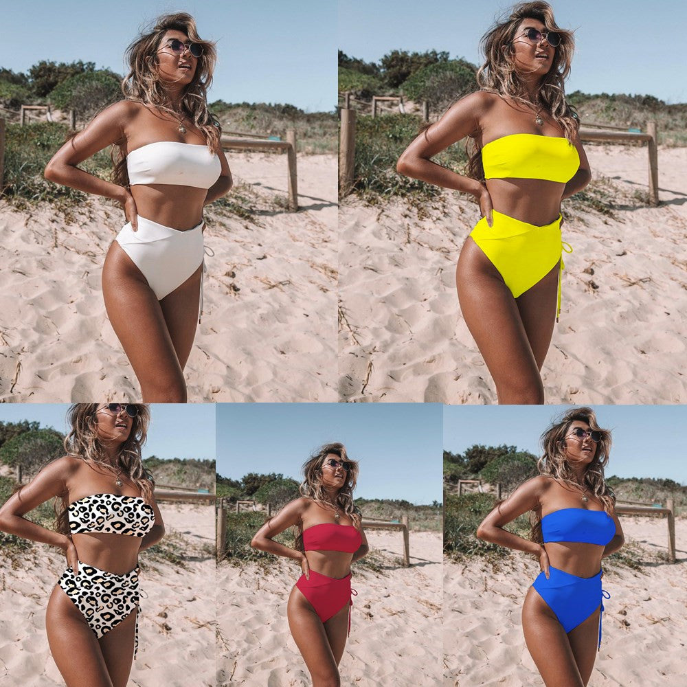 Dame Bandeau-Bikini-Sæt Stilla