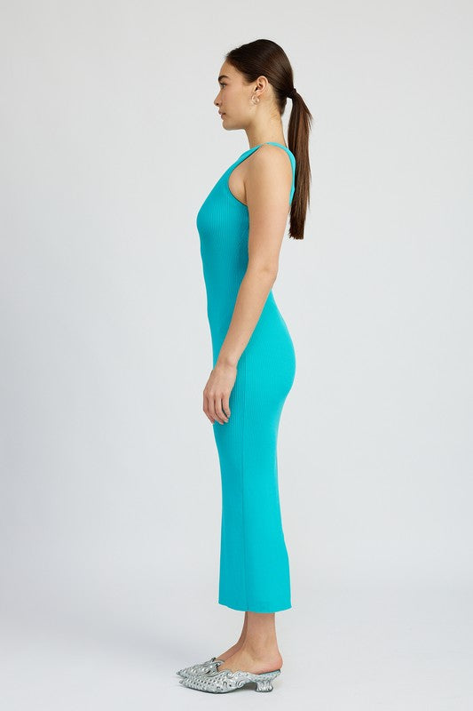 Stilla | Back Maxi Strikkjole