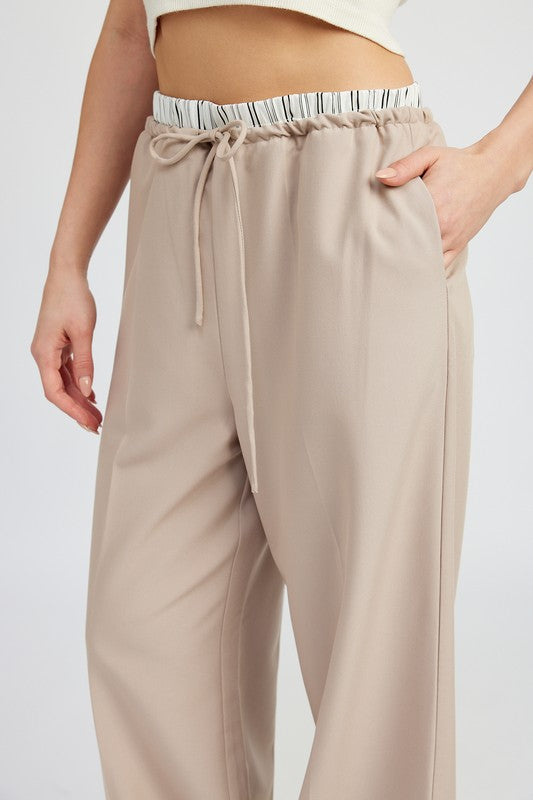 Stilla | Talje Straight Leg Bukser