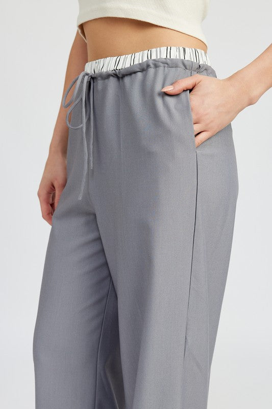 Stilla | Talje Straight Leg Bukser