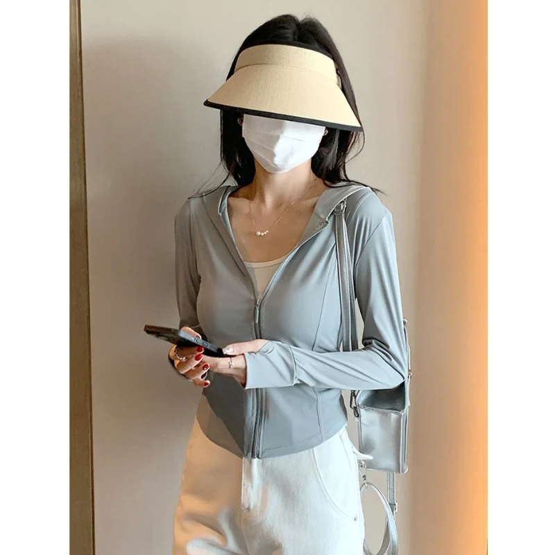 Stilla | Let zip-hoodie til beskyttelse mod solen