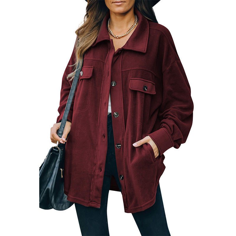 Stilla | Fleece-Knap-Jakke.