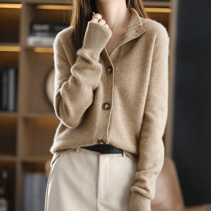 Stilla | Blød, Krammevenlig Cashmere Strik Cardigan Sweater