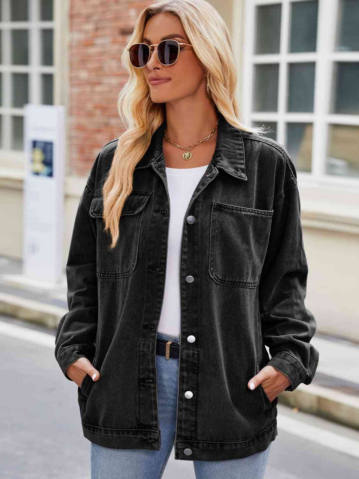 Stilla | up Denim Jakke Med Lommer