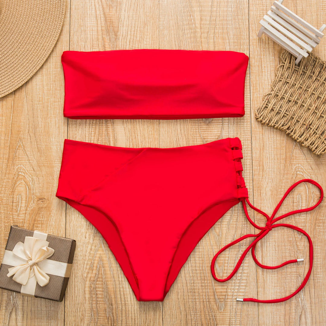 Dame Bandeau-Bikini-Sæt Stilla