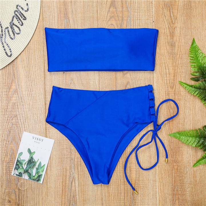 Dame Bandeau-Bikini-Sæt Stilla