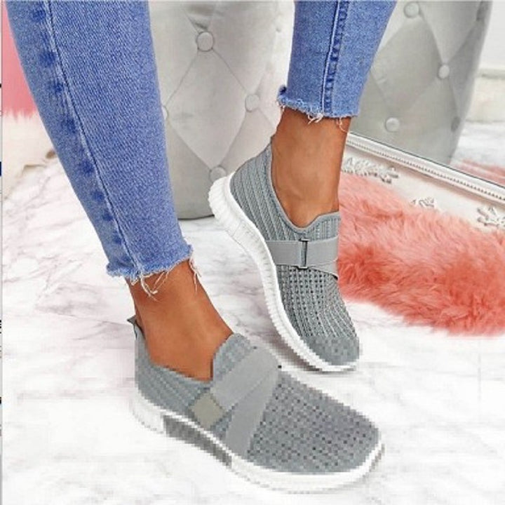 Dame Åndbare Sneakers med fleksibelt netdesign Stilla