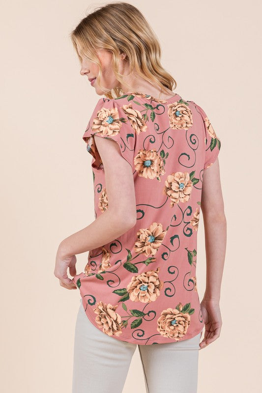 Stilla | Print Top